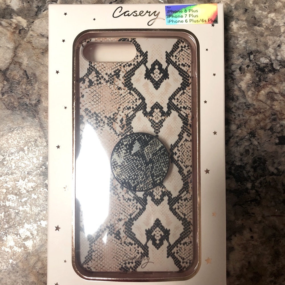 Casery snakeskin iPhone 8 Plus case